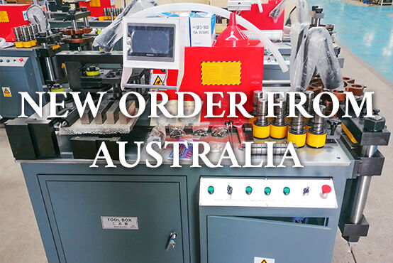 New busbar machine order from Australia