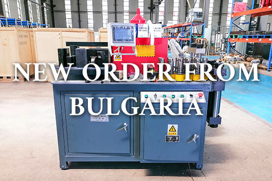 New JPSK busbar machine ship to Bulagaria