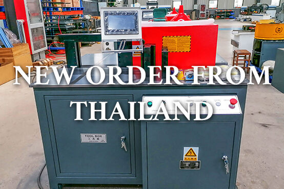 JPSK busbar machine shipped to Thailand