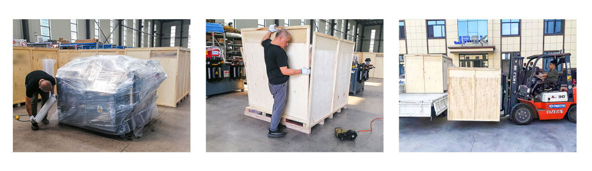 New busbar machine ship to Malaysia