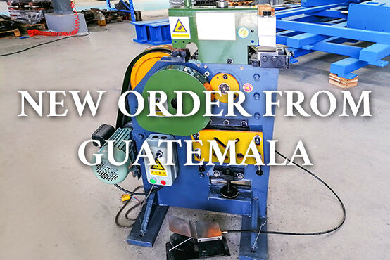 JPSK punching and shearing machine ship to Guatemala