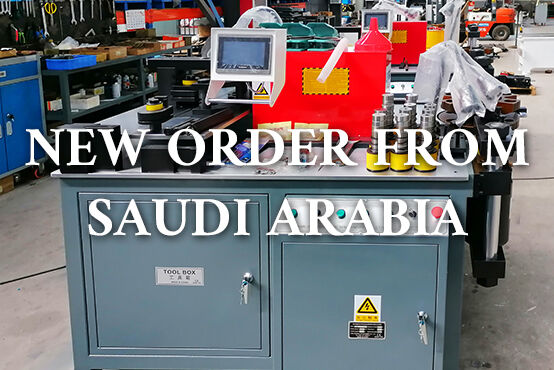 JPSK busbar machine ship to Saudi Arabia