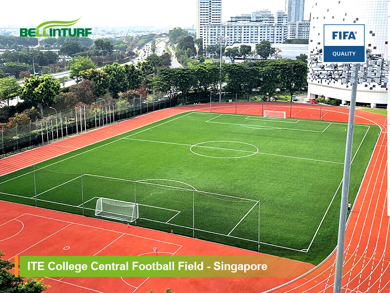Bellin-football pitch in Singapore achieved FIFA Quality certification