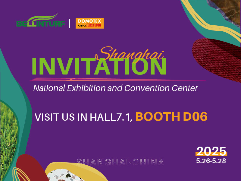 Bellinturf at DOMOTEX Asia/CHINAFLOOR 2025: Join Us in Shanghai!