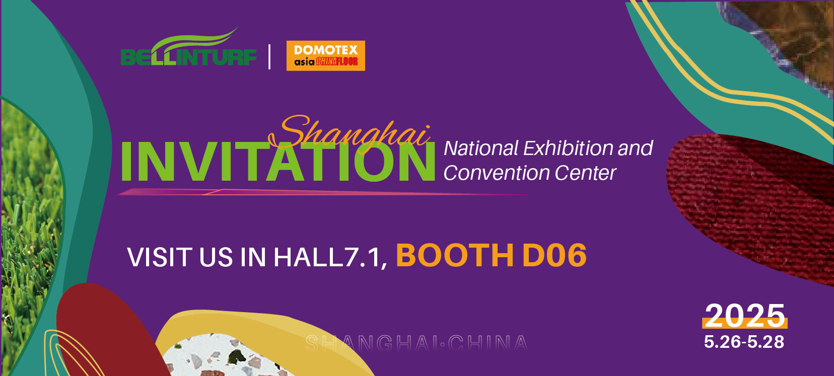 Bellinturf at DOMOTEX Asia/CHINAFLOOR 2025: Join Us in Shanghai! Bellinturf at DOMOTEX Asia/CHINAFLOOR 2025: Join Us in Shanghai!
