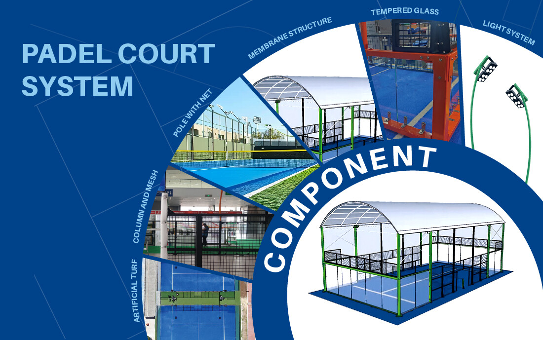 A quality padel court A quality padel court