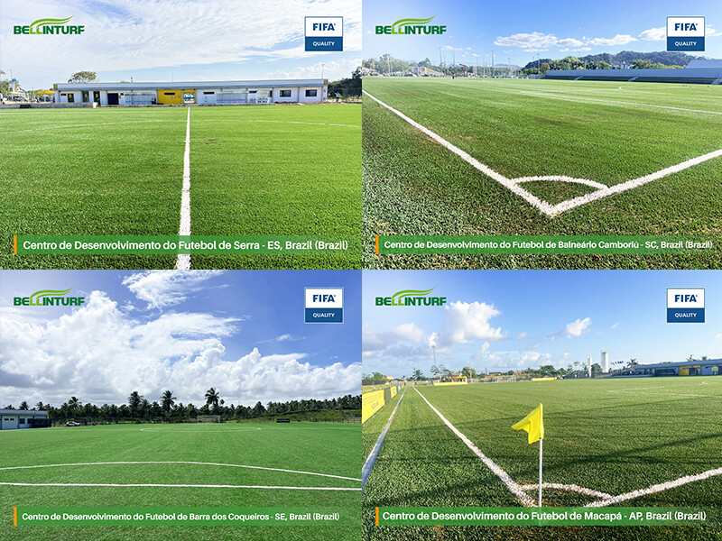Four Football Pitches in Brazil Achieve FIFA QUALITY Certification 