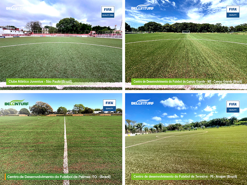 Six Football Pitches in Brazil Achieve FIFA QUALITY Certification