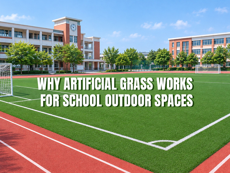 Why Artificial Grass Works for School Outdoor Spaces
