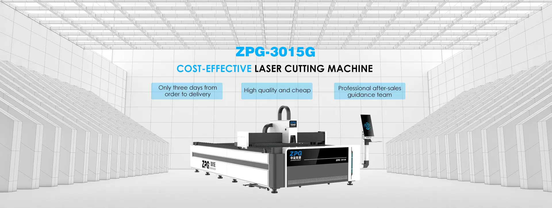 Metal laser cutting machine 3015G