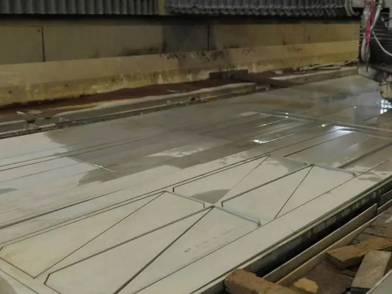 Stainless steel plate cutting 