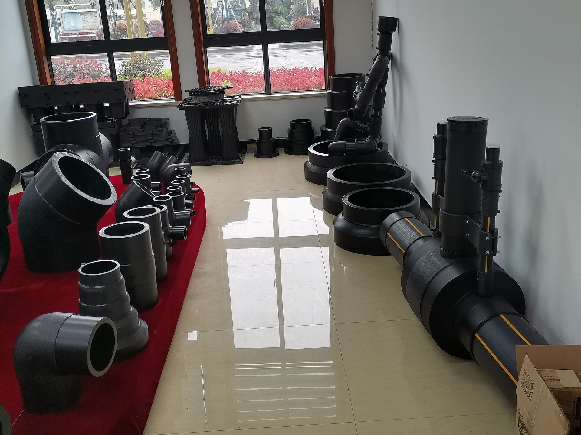 HDPE butt fusion fittings