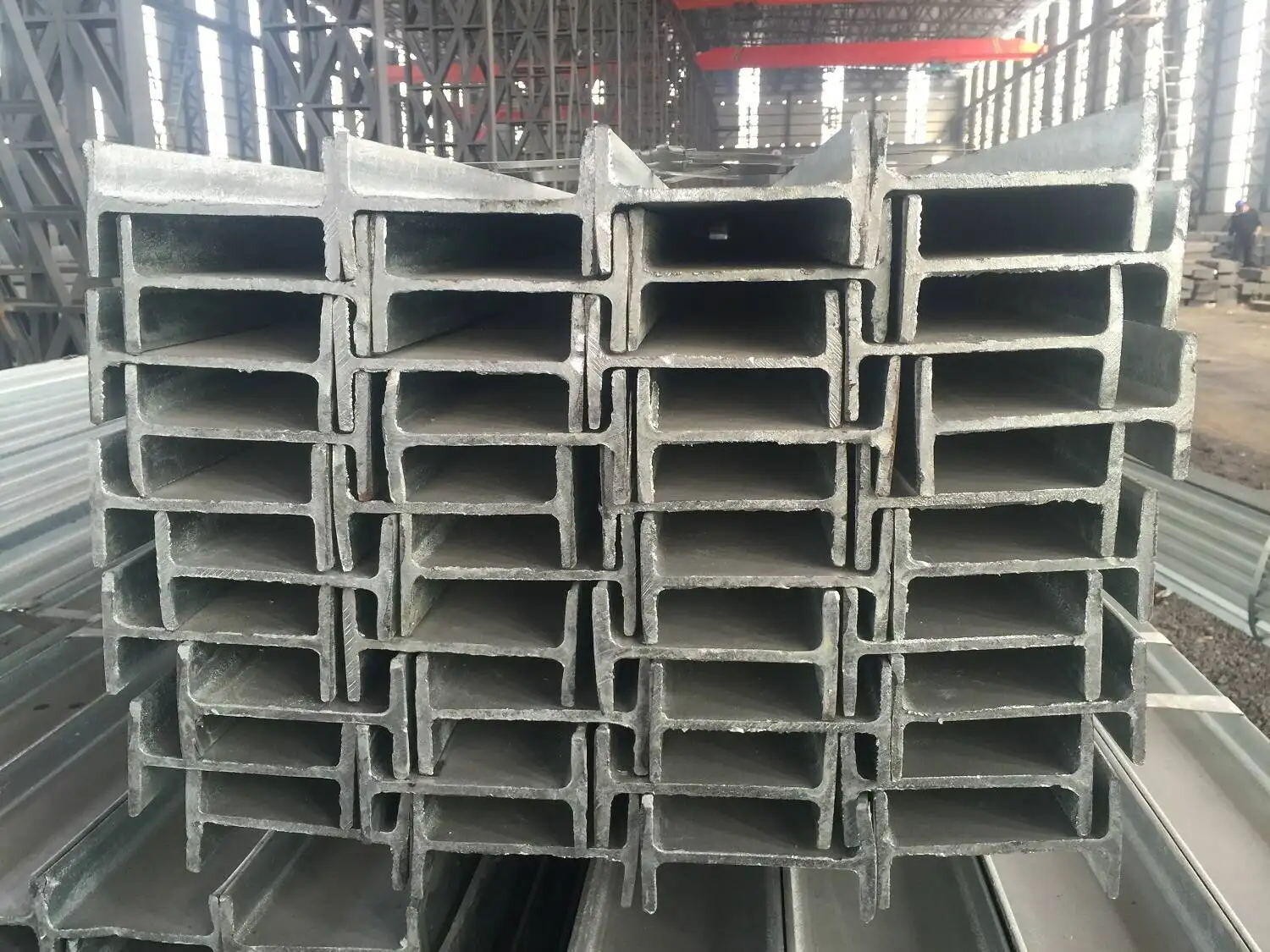 Q235B Q345 Hot Roll Welded Structural Galvanized Steel H Beam
