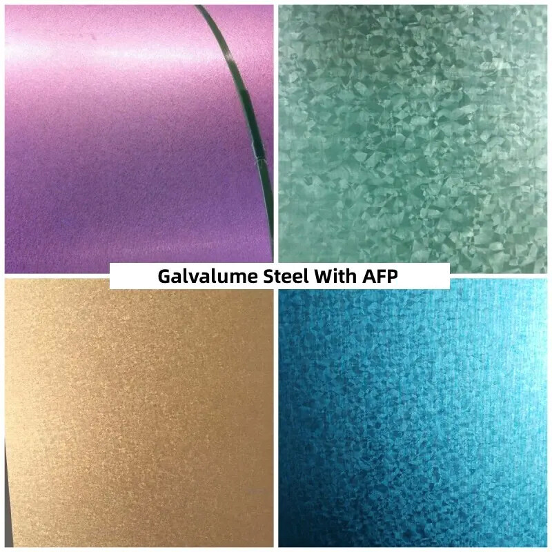 competitive price 0.20mm 0.18mm 0.17mm AZ120 AZ150 GL coil anti-fingerprint ALUZINC steel coil Galvalume Steel Coil