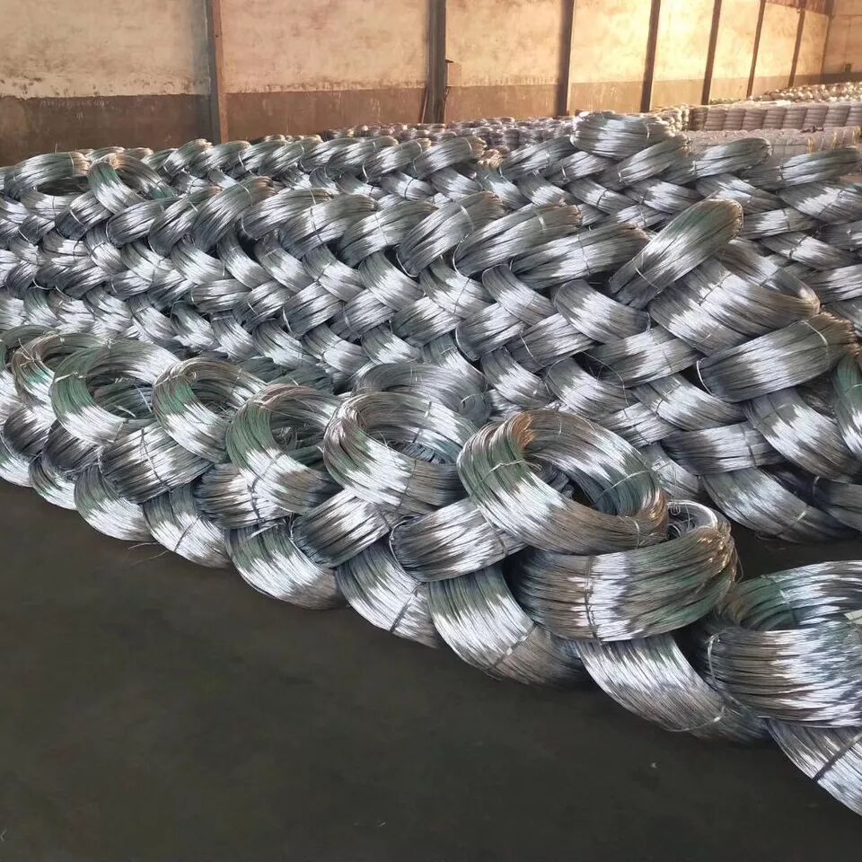 Galvanized iron wire hot dipped galvanized wire Electro galvanised iron wire