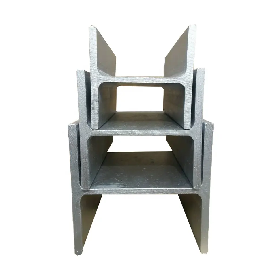 ASTM AISI JIS Hot Rolled/ Cold Rolled H Beam Profile Steel H Type Iron Q235 Q345 S235jr A36 S355jr Low Carbon Steel H-Beam for Building