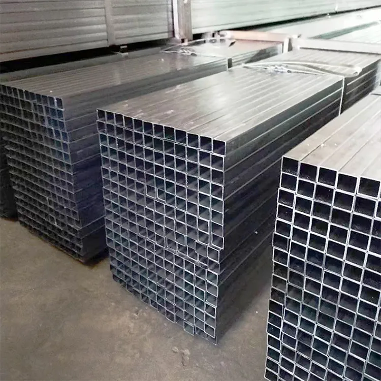 Q195 Q215 Q235 Ss400 20*20 25*25 30*30 100*100 200*200 20*40 30*40 Black Carbon Galvanized Steel Welded/Seamless Square Rectangular Pipe/Tube