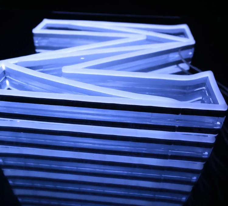 Infinite mirror neon sign