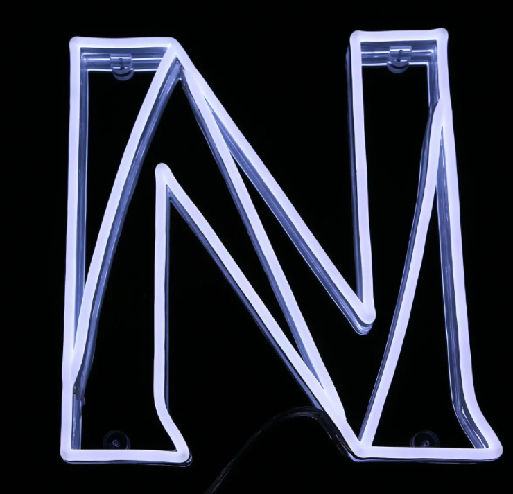 Infinite mirror neon sign