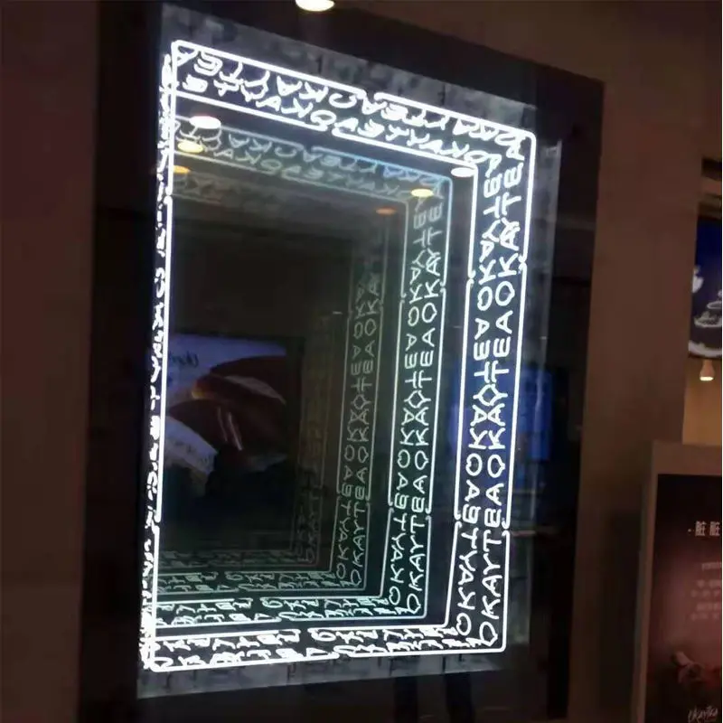 Infinite mirror neon sign