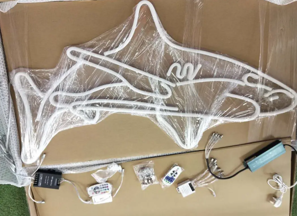 Waterproof Aquarium decoration rgb neon sign