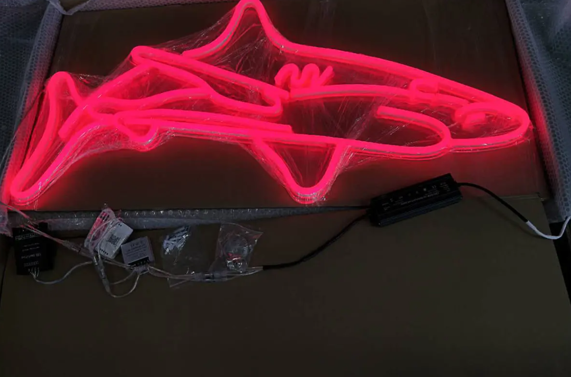 Waterproof Aquarium decoration rgb neon sign