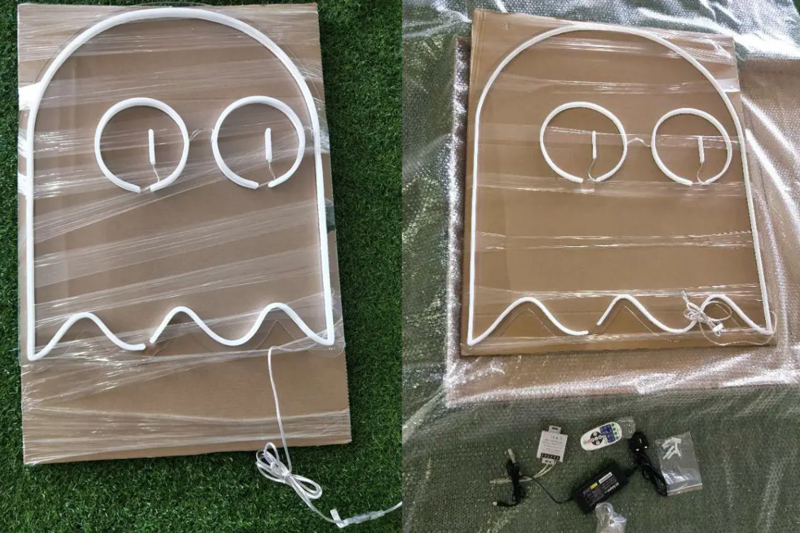 12v 5A RGB Pac-man neon sign