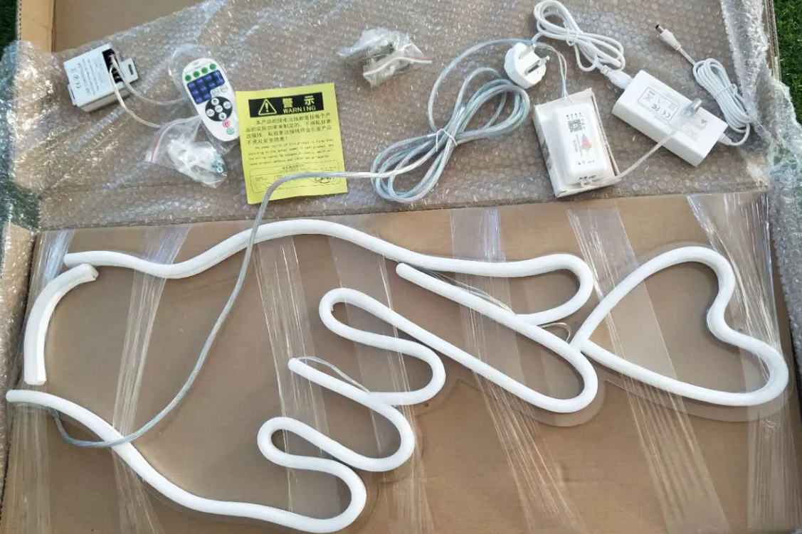 Waterproof High brightness neon sign custom rgb image neon sign