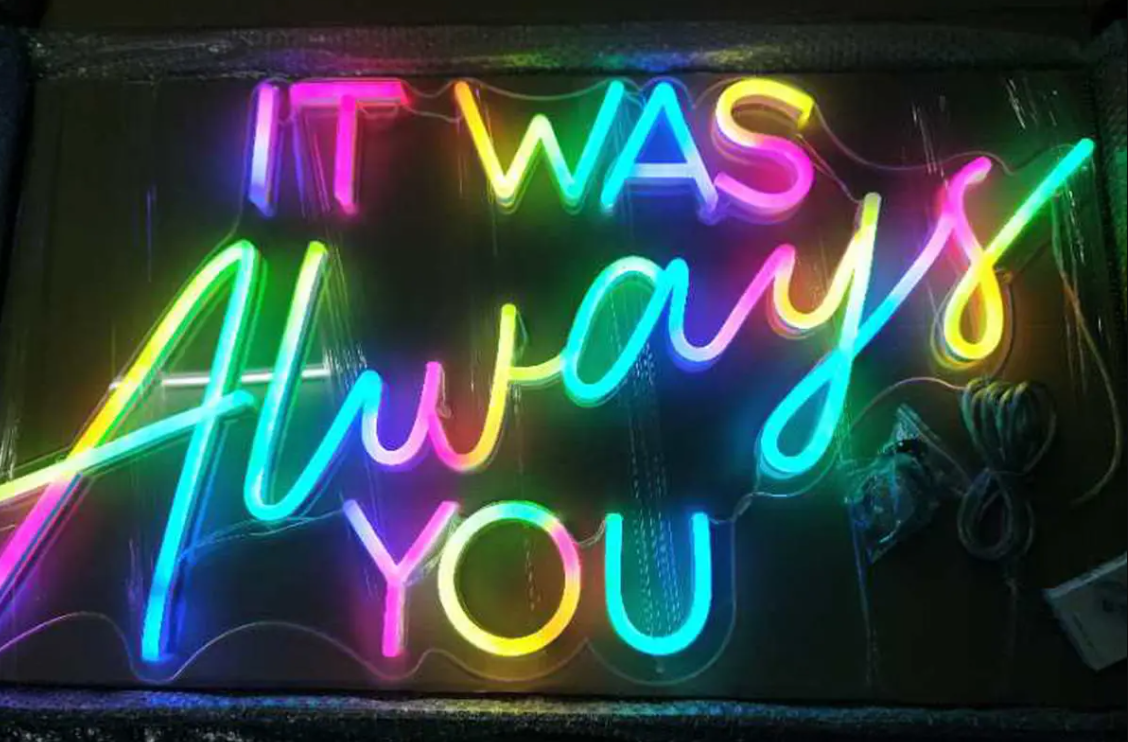 12V 5A 77W RGB neon sign