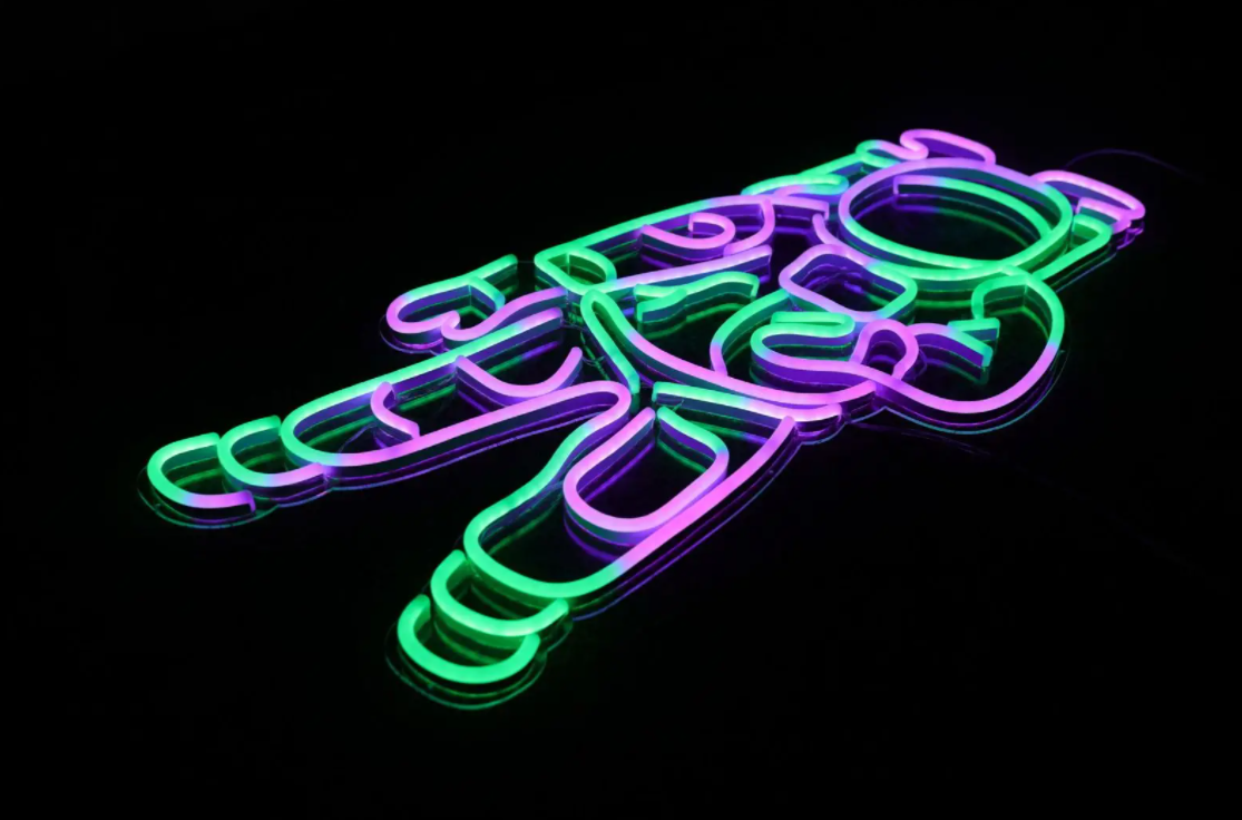 12V 5A 130W Astronaut model RGB neon sign