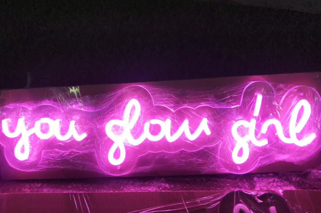 Dream big neon sign