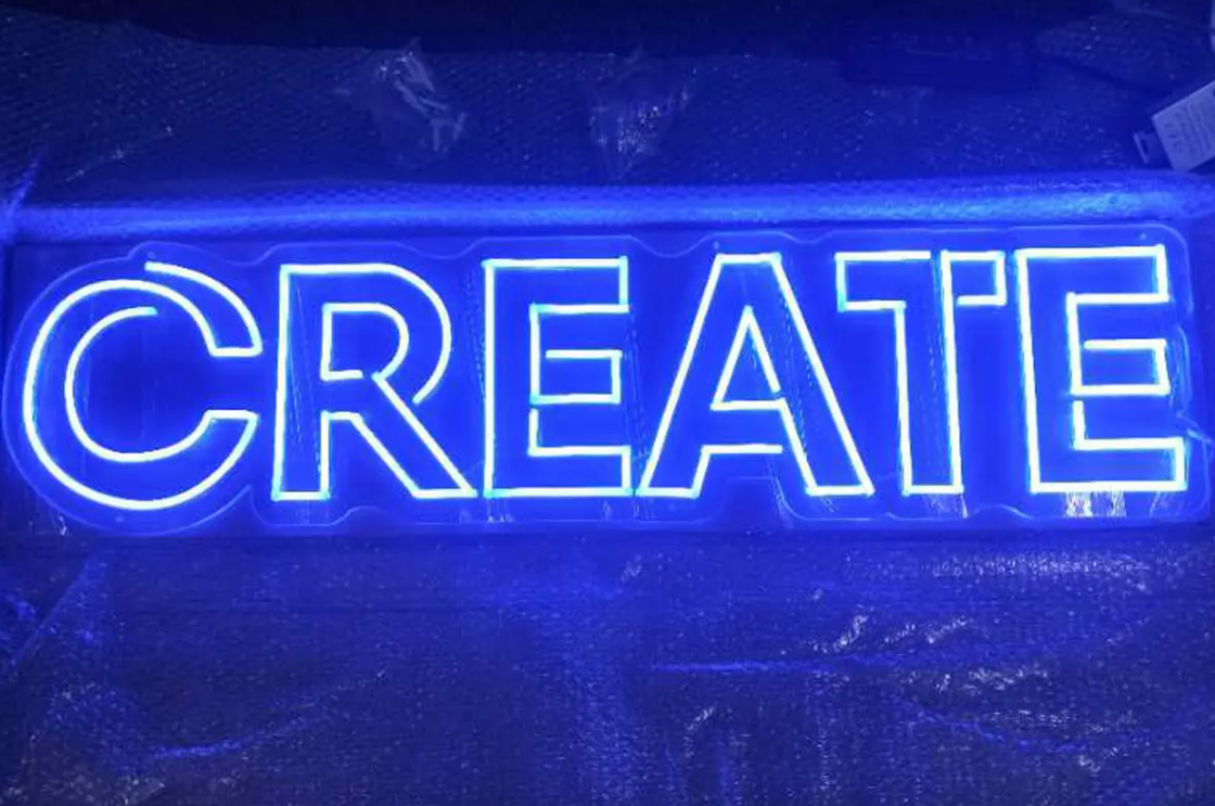 CREATE neon sign custom letters sign