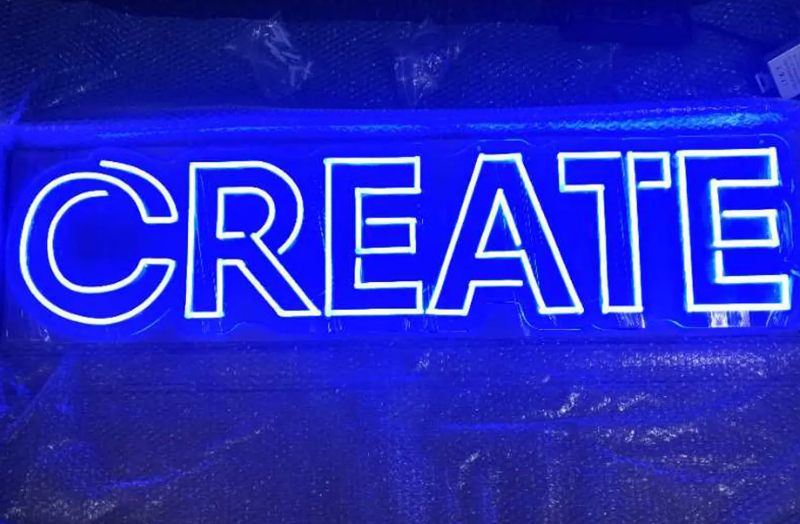 CREATE neon sign custom letters sign