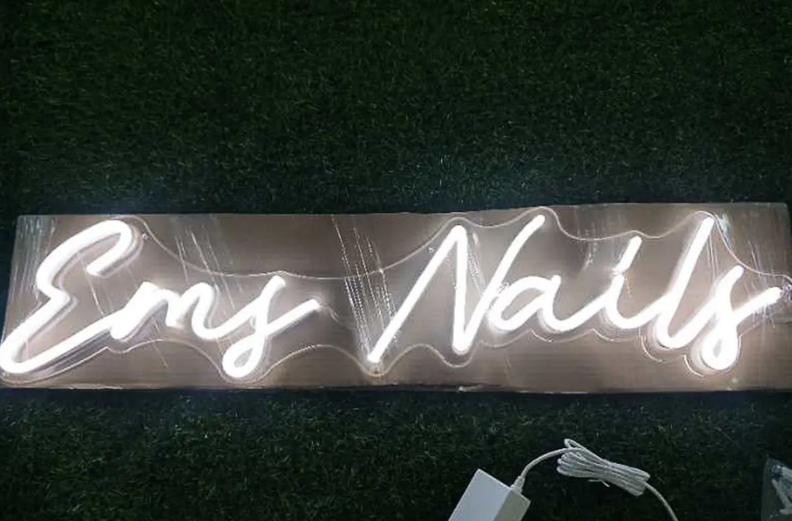 High brightness dimmable letters neon sign