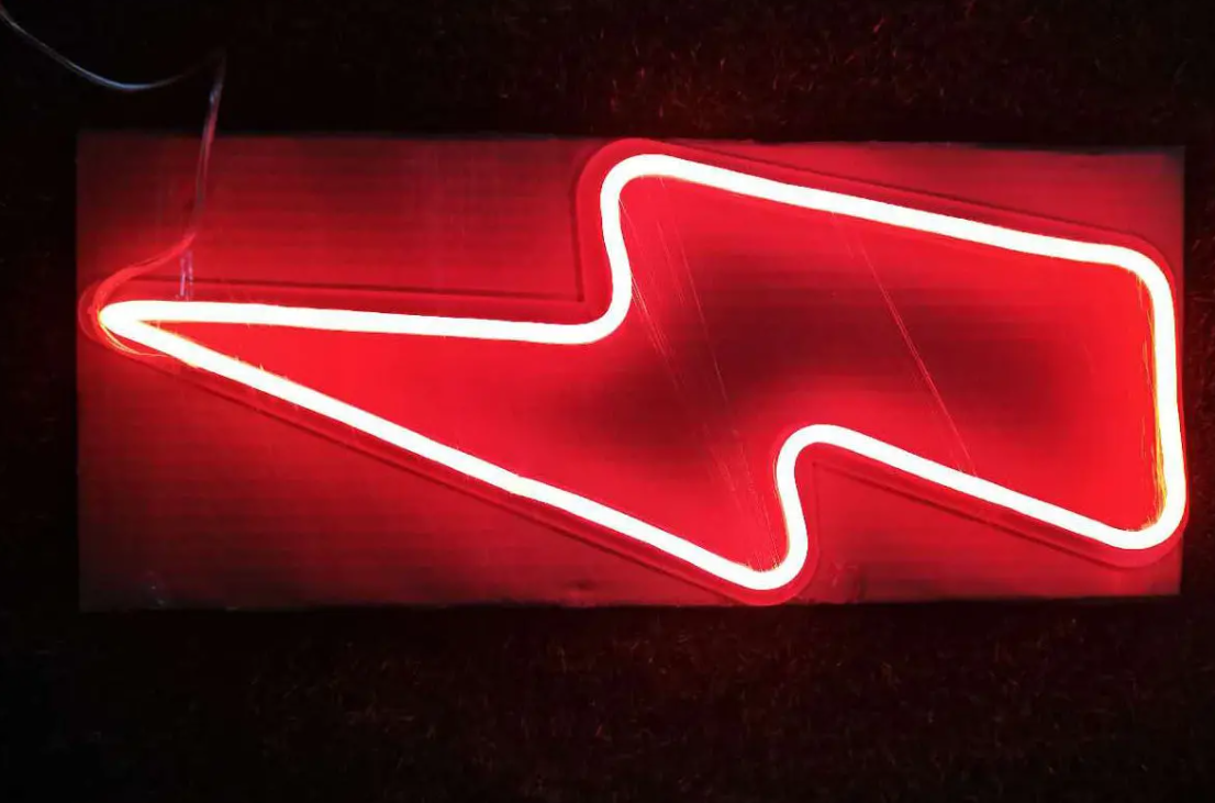 Lightning neon sign rgb high brightness wholesale free shipping