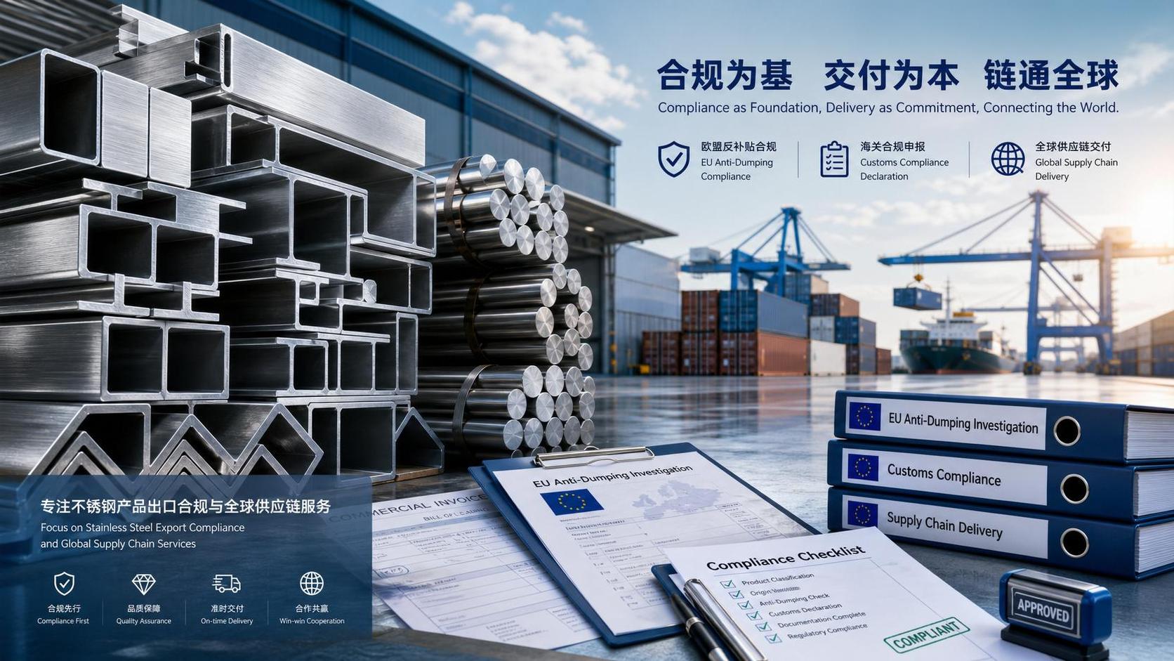 EU Opens Subsidy Probe into Chinese Stainless Profiles