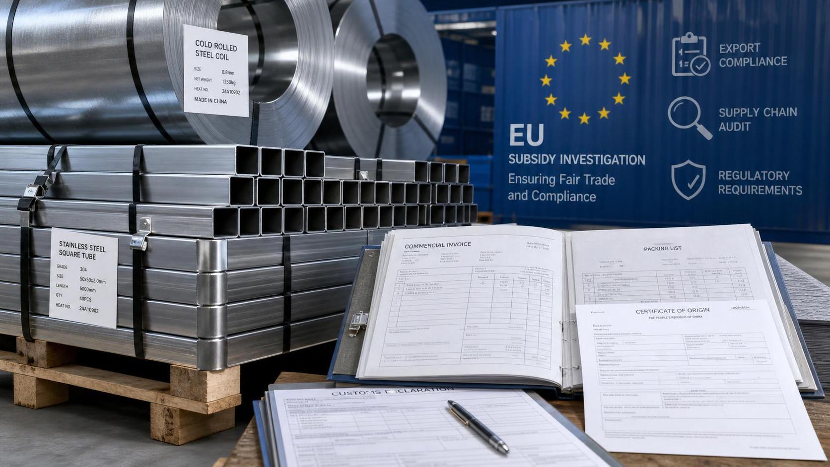 EU Opens Subsidy Probe Into Chinese Stainless Profiles
