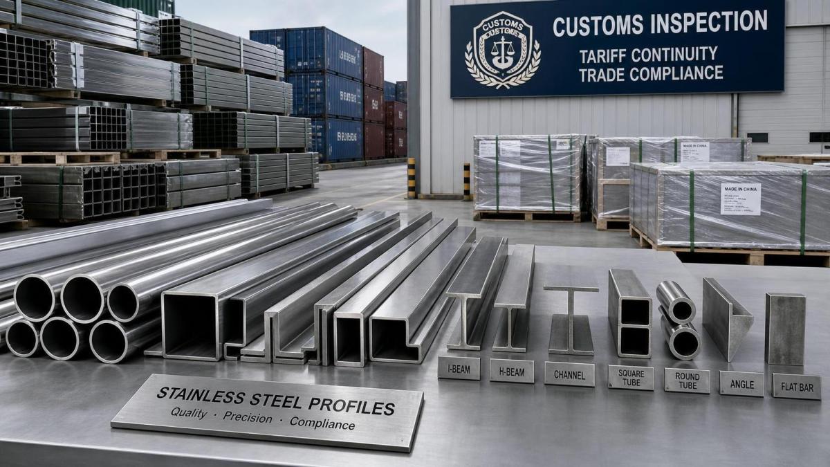 US Keeps AD Duties on Chinese Stainless Profiles
