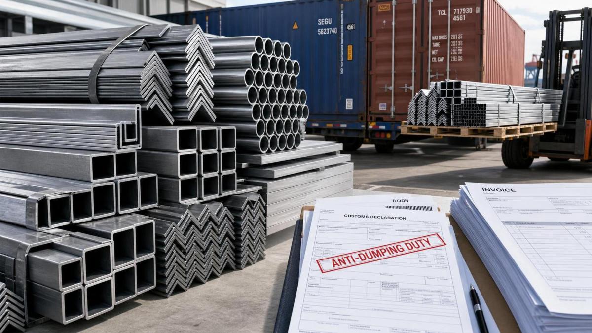 US Sets 25.3% AD Duty on Chinese Stainless Profiles