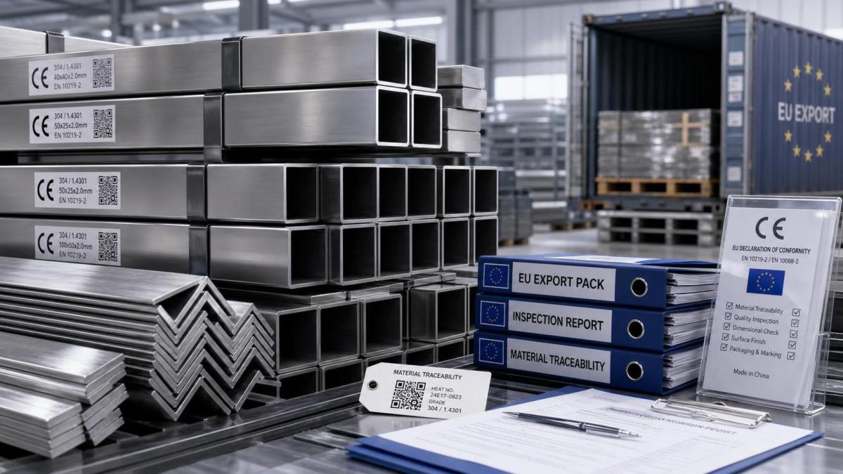 EU Tightens CE Rules for Stainless Steel Sections