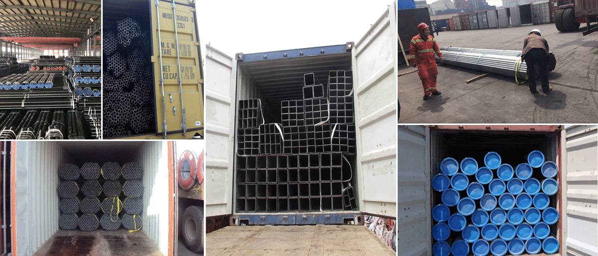 Galvanized steel tube