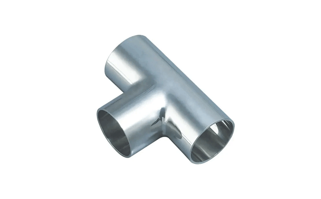 Stainless steel tee