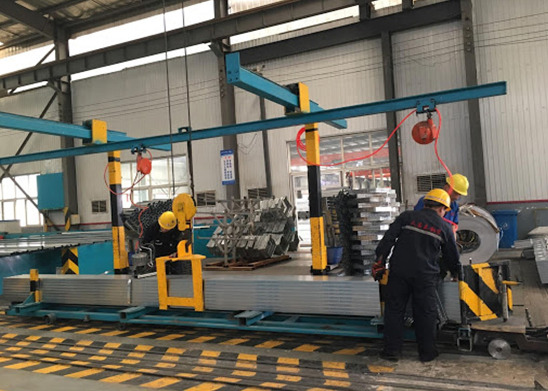 Precautions for installation of square galvanized tube