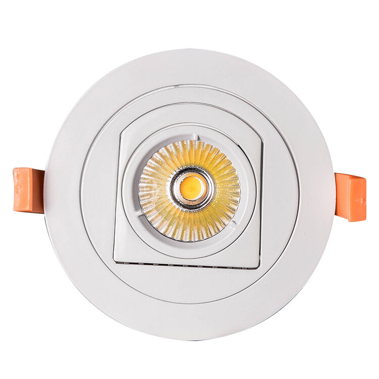 5w 10w 15w 30w square gimble led exposed eyeball downlight