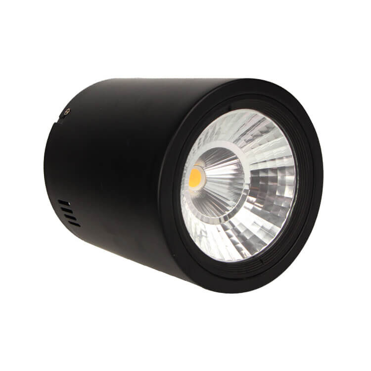 Adjustable Lighting 7W 12W 18W 25W Cylinder Shaped Aluminum Hanging Surface Mounted Lamp Ceiling COB Led Light Downlight