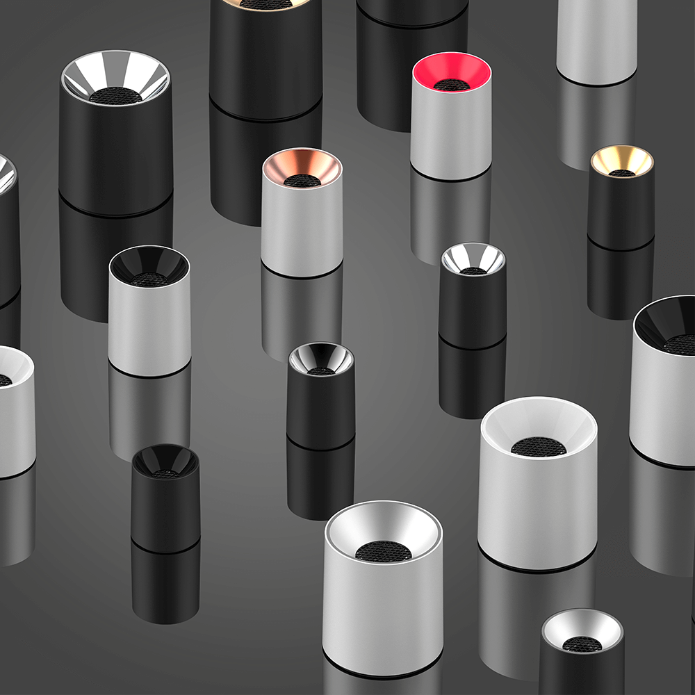 10W 20W 30W Cylinder Aluminum Adjustable Light Led Ceiling Surface Mounted Downlight