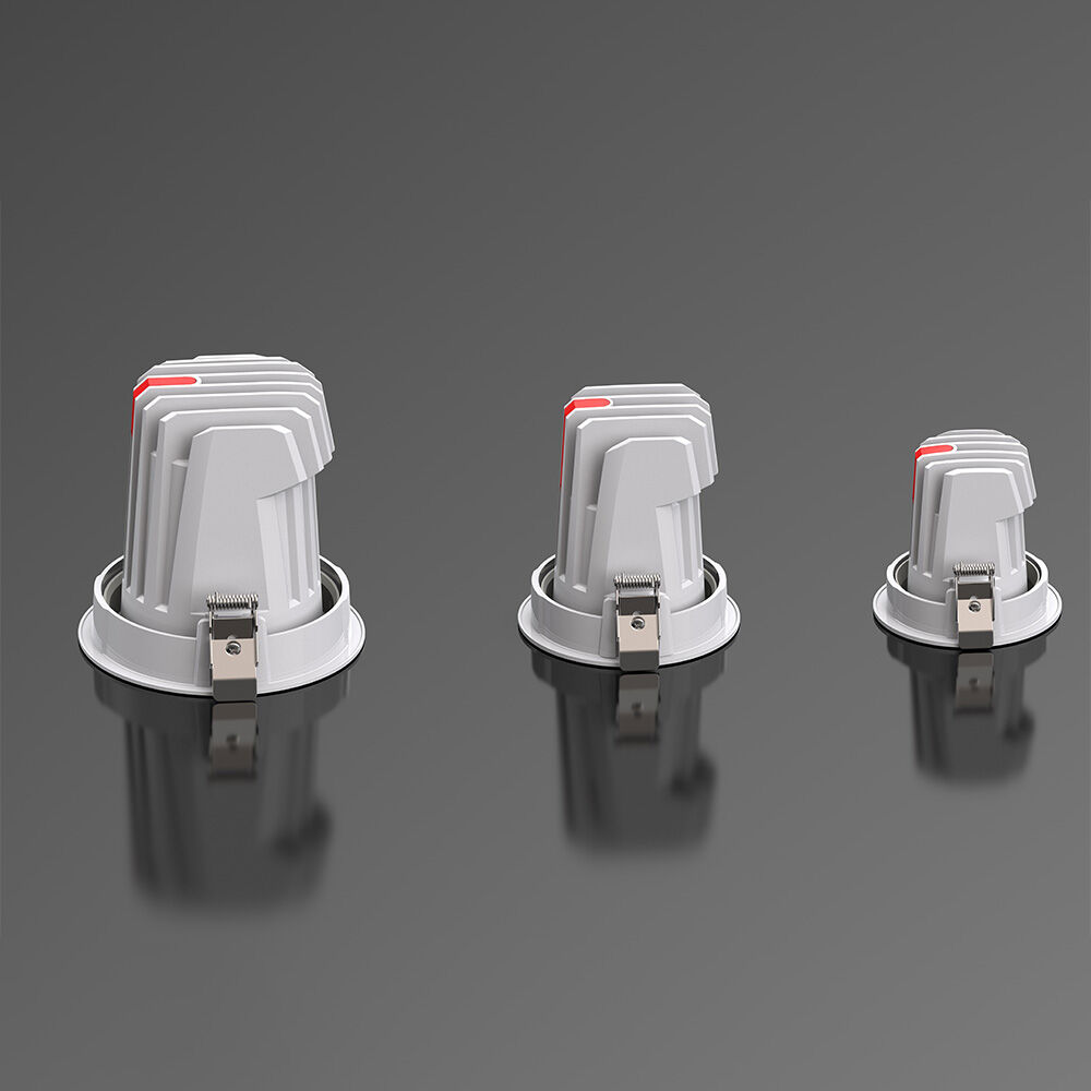 Aluminum Anti Glare Round 10W 20W 30W COB Spotlight Trimless Commercial Lighting Ceiling Recessed LED Downlight For Home Hotel