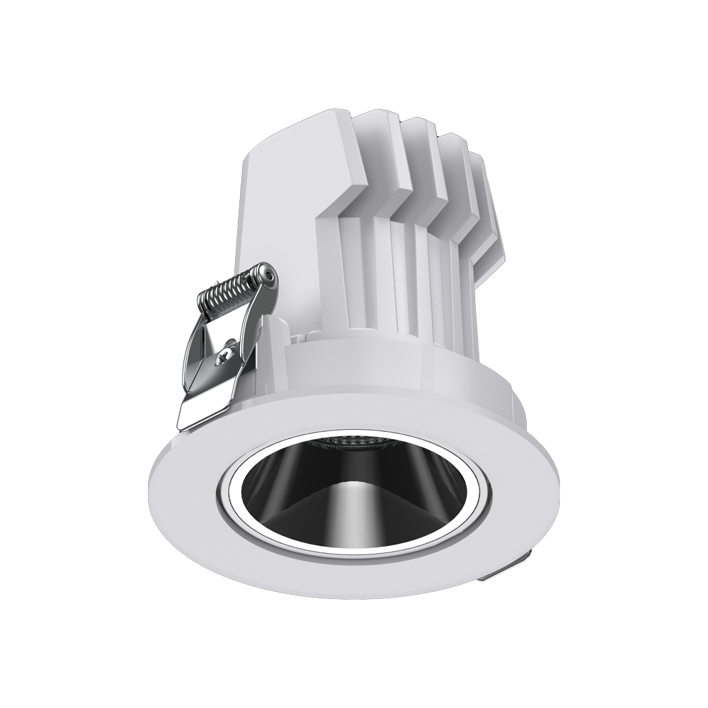 Aluminum Anti Glare Round 10W 20W 30W COB Spotlight Trimless Commercial Lighting Ceiling Recessed LED Downlight For Home Hotel