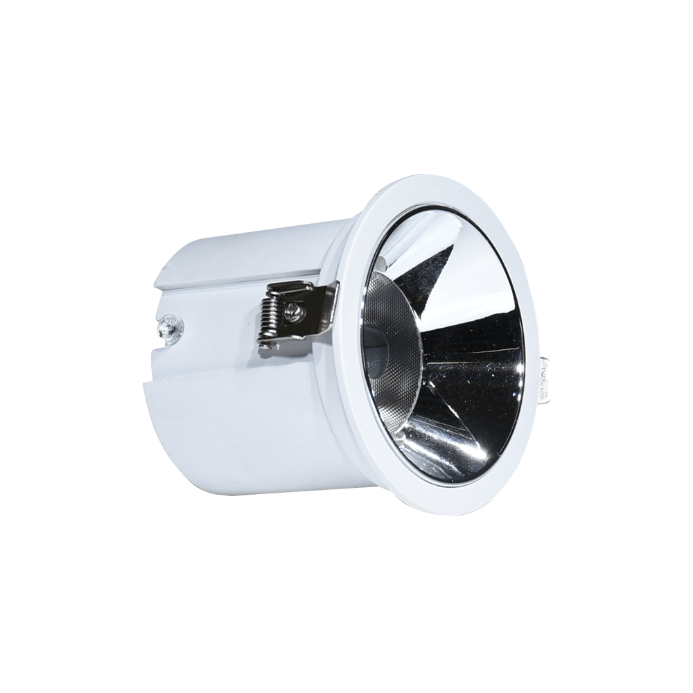 New design supermarket lighting recessed ceiling spotlight 7w 12w 20w round cylinder aluminum dimmable led downlight
