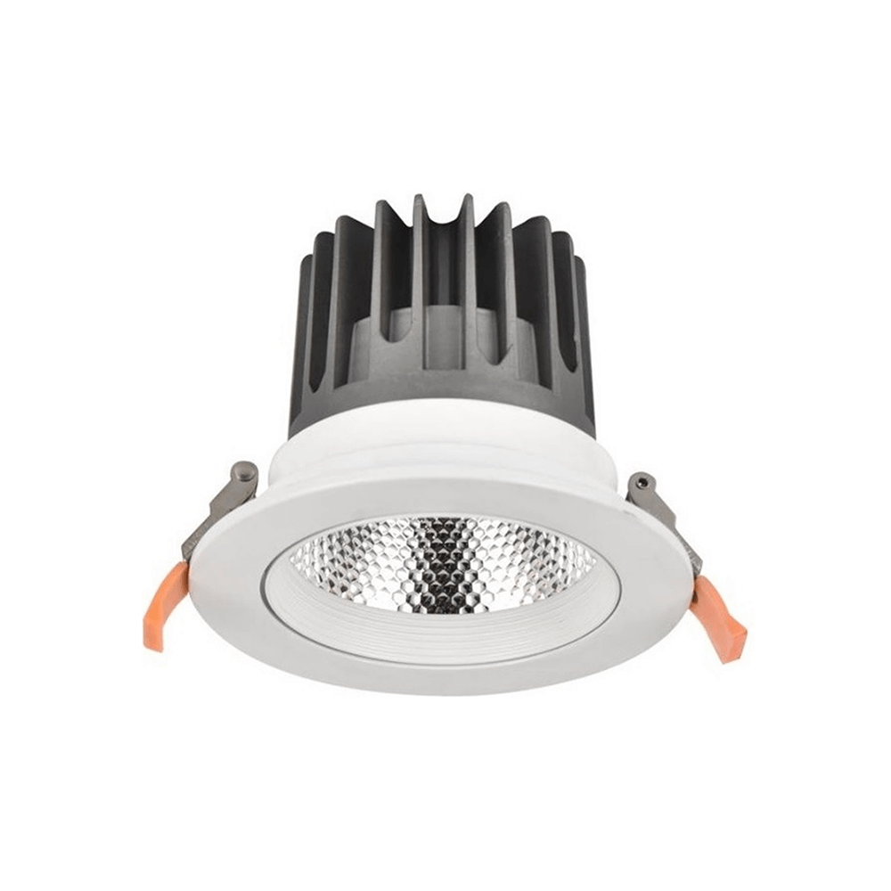 High lumen COB recessed ceiling downlight round 7w 12w 15w 24w 30w CE ROHS SAA approved
